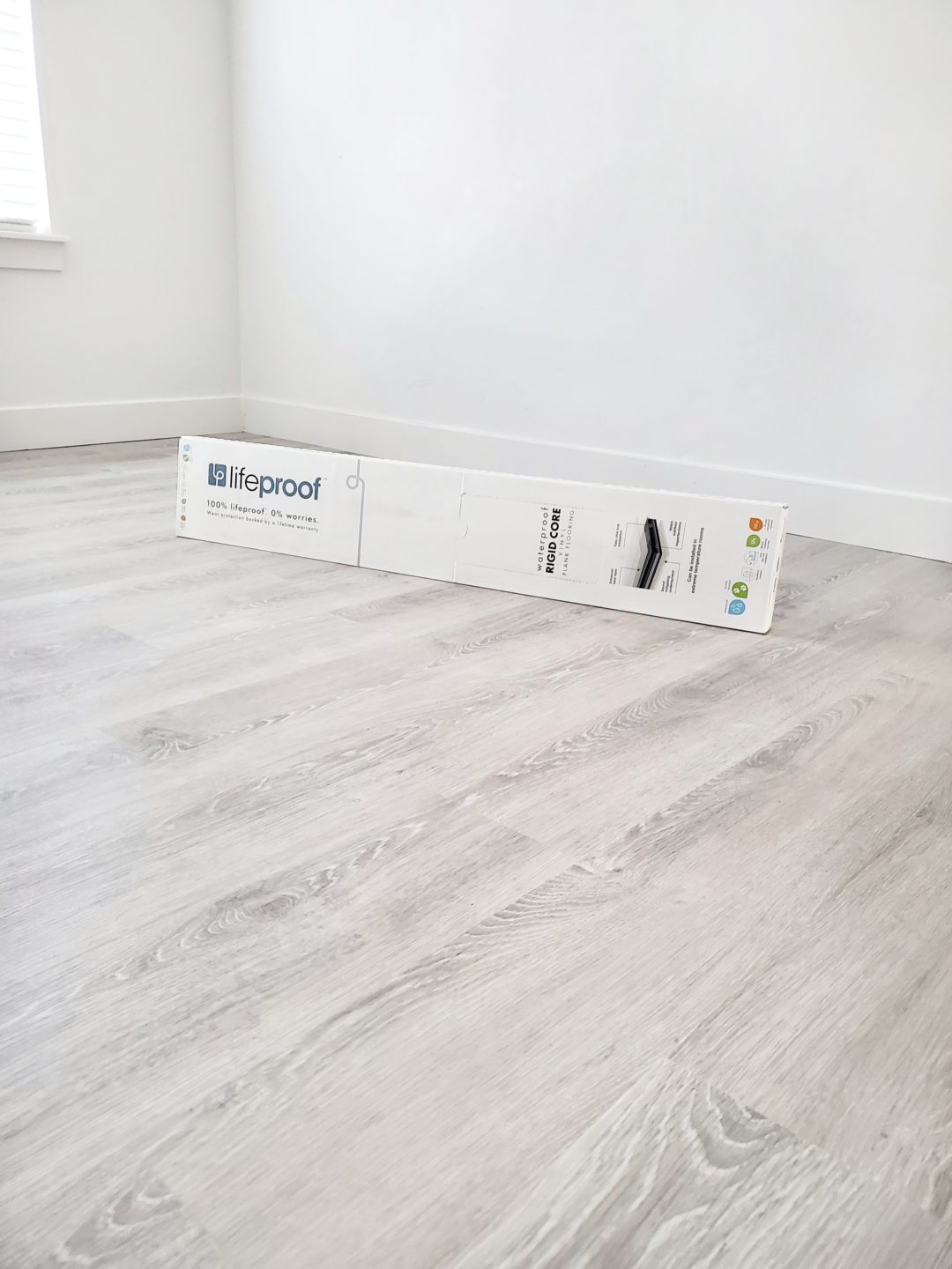 LifeProof Luxury Rigid Vinyl Plank Flooring White Lane Decor